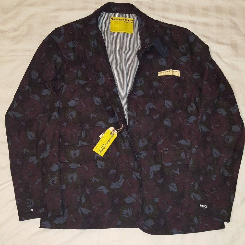"Descendant of Thieves" jacket by Dres Lando